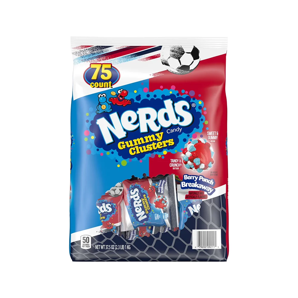 Nerds Gummy Clusters Berry Punch Breakaway Treat Size Candy: 75-Piece Bag