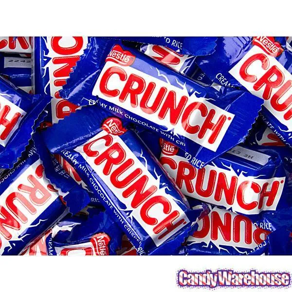 Ferrero Crunch Mini Size Candy Bars: 5LB Bag - Image 3