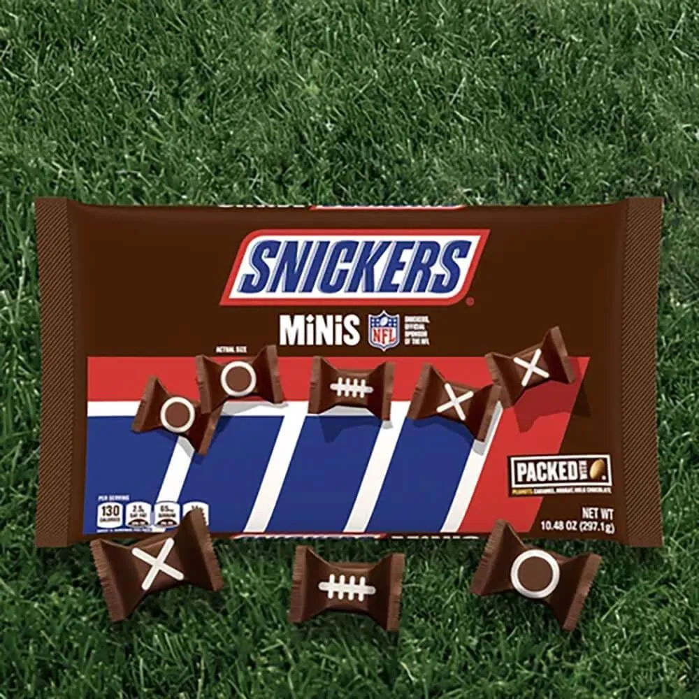 NFL Snickers Minis Candy: 10.48-Ounce Bag - Image 2