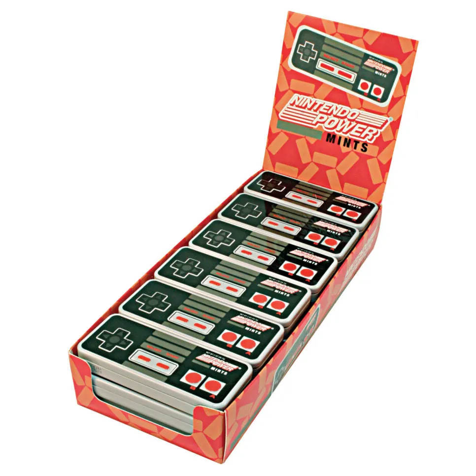 Nintendo Power Controller Candy Mint Tin: 18-Piece Display - Image 2