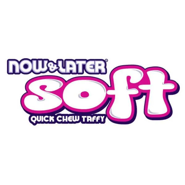Now and Later Extreme Sour Soft Fruit Chews Candy: 10-Ounce Bag - Image 2