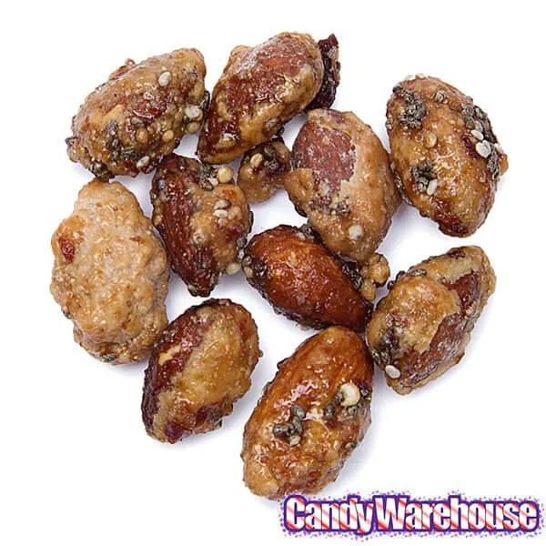 Nut'n But Natural Glazed Almonds with Cherries, Chia & Quinoa: 4-Ounce Bag - Image 3