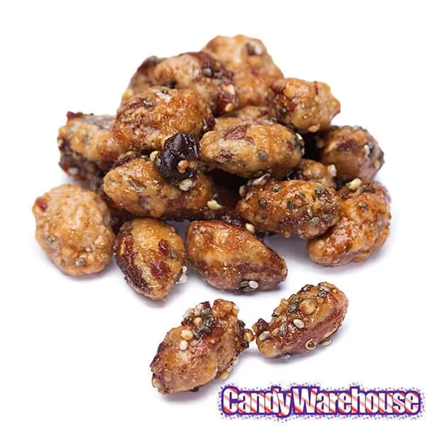 Nut'n But Natural Glazed Almonds with Cherries, Chia & Quinoa: 4-Ounce Bag - Image 4