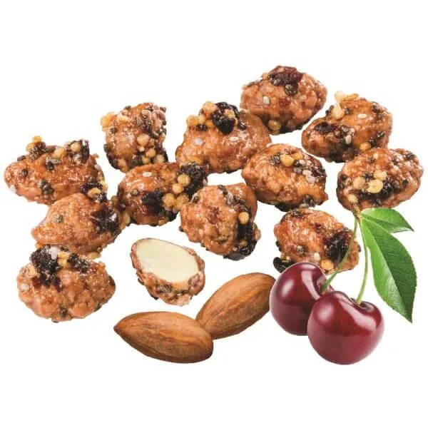Nut'n But Natural Glazed Almonds with Cherries, Chia & Quinoa: 4-Ounce Bag - Image 5