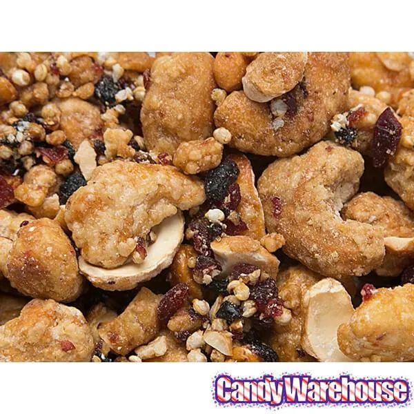 Nut'n But Natural Glazed Cashews with Blueberries, Cranberries & Quinoa: 4-Ounce Bag - Image 2
