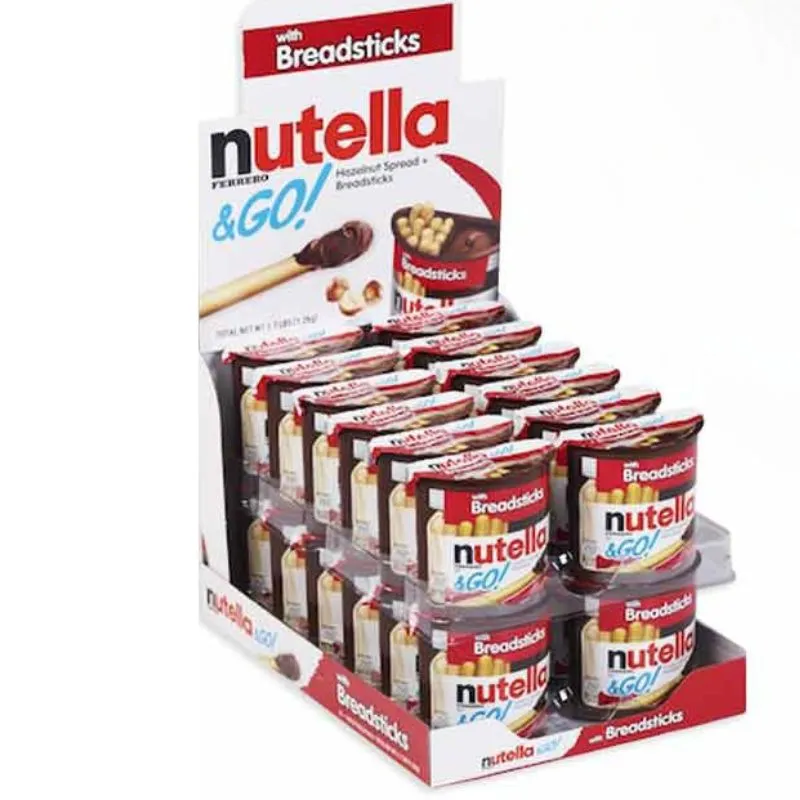 Nutella and Go Hazelnut Spread with Breadsticks: 24-Piece Case - Image 2