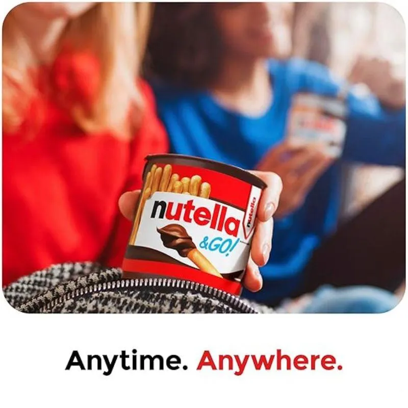Nutella and Go Hazelnut Spread with Breadsticks: 24-Piece Case - Image 4