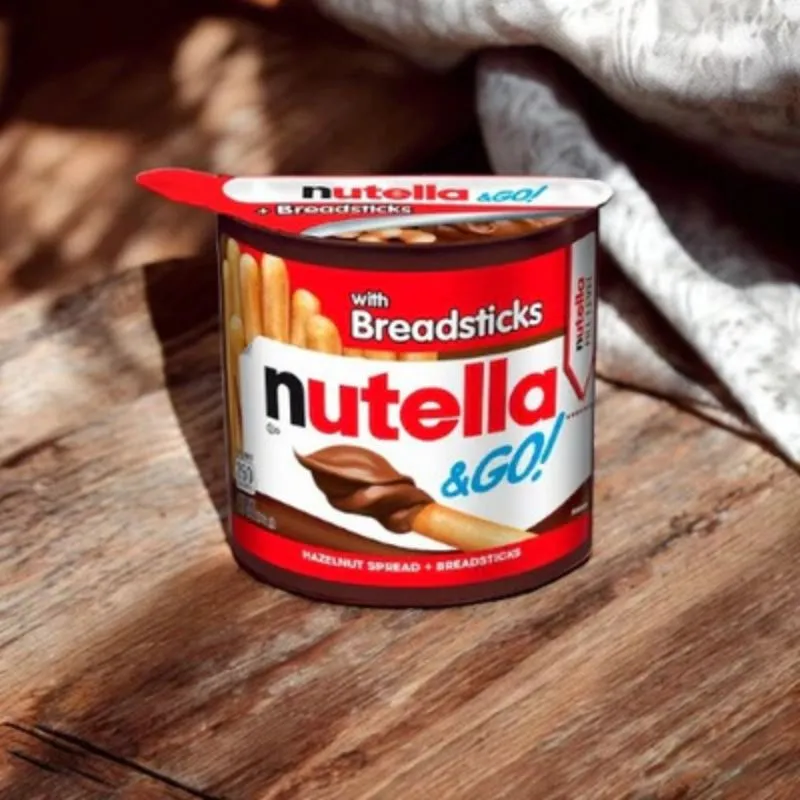 Nutella and Go Hazelnut Spread with Breadsticks: 24-Piece Case - Image 5