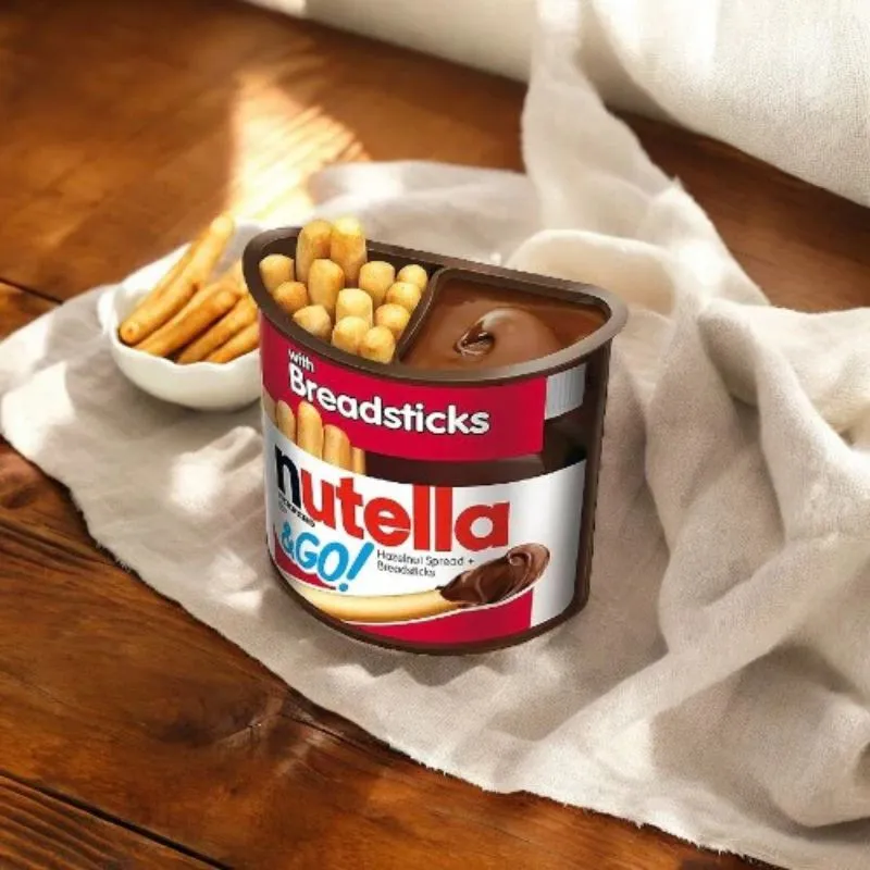 Nutella and Go Hazelnut Spread with Breadsticks: 24-Piece Case - Image 6