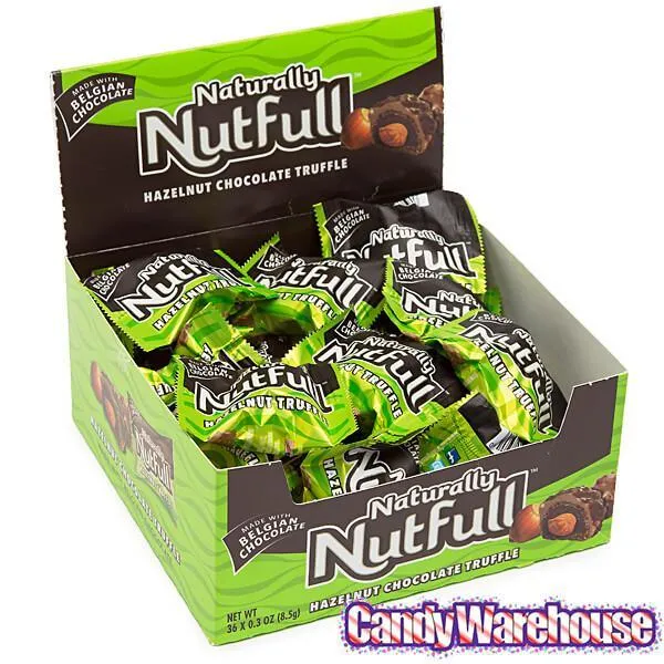 Nutfull Chocolate Truffles - Hazelnut: 36-Piece Box - Image 3