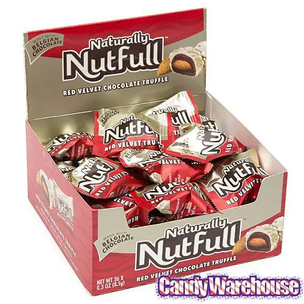 Nutfull Chocolate Truffles - Red Velvet: 36-Piece Box - Image 2
