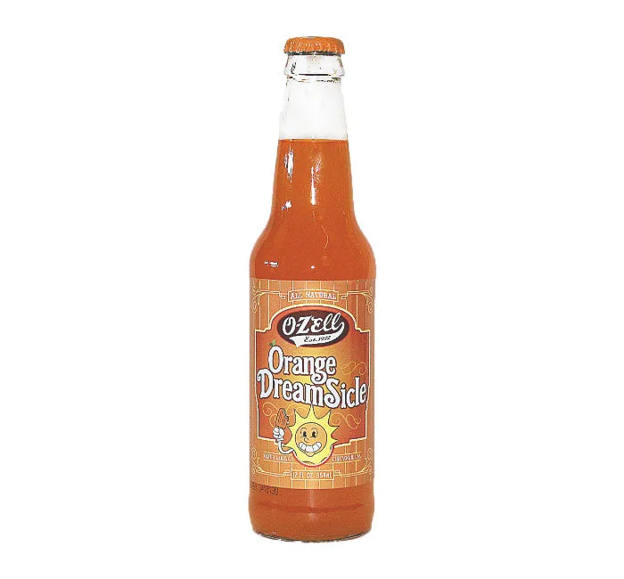 O-Zell Soda - Orange Dreamsicle: 24-Piece Case