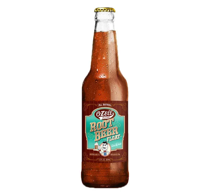 O-Zell Soda - Root Beer Float: 24-Piece Case