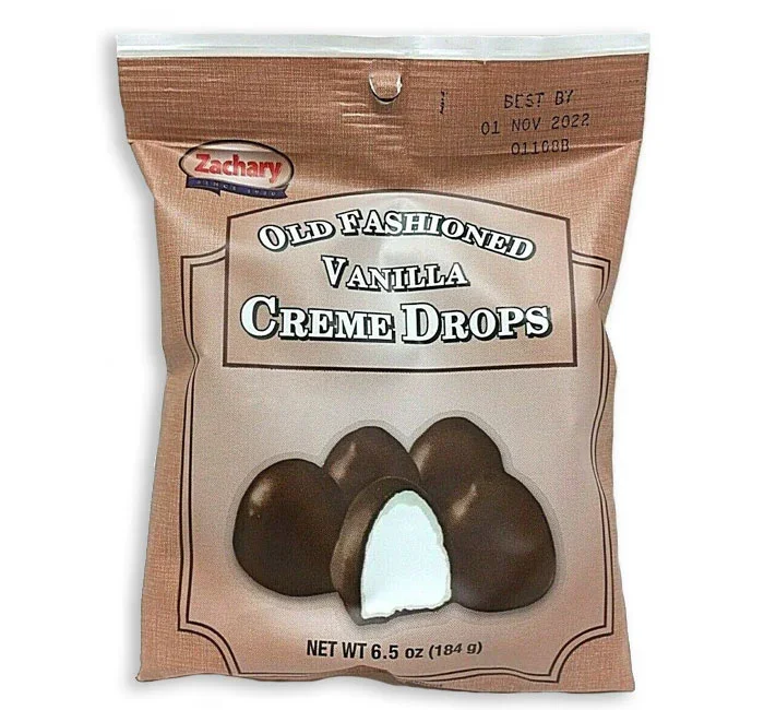 Old Fashioned Vanilla Creme Chocolate Drops: 24-Piece Case