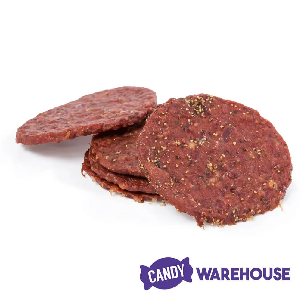 Old Trapper Double Eagle Peppered Beef Jerky 80ct Jar - Image 2