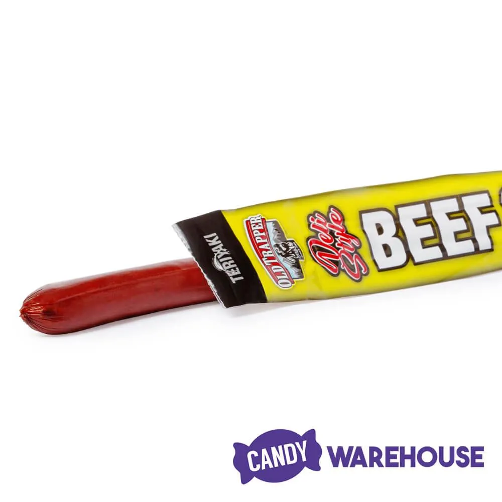 Old Trapper Teriyaki Wrapped Deli Style Beef Stick: 26 Piece Box - Image 4