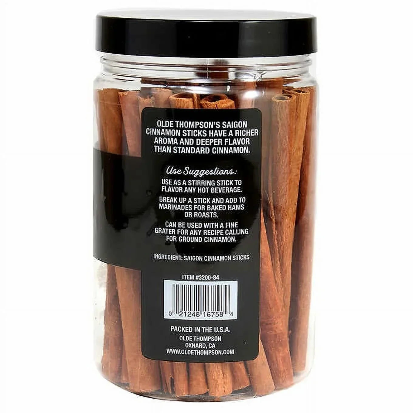 Olde Thompson Saigon Cinnamon Sticks: 6.6-Ounce Jar - Image 2