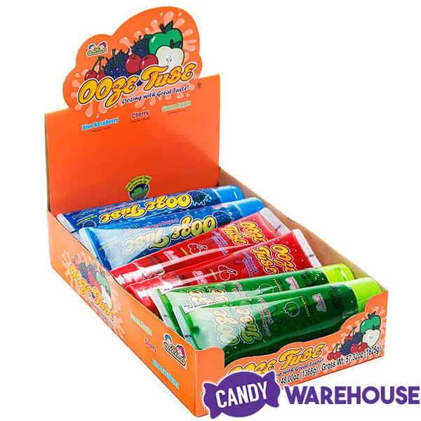 Ooze Tube Liquid Candy Dispensers: 12-Piece Box - Image 2
