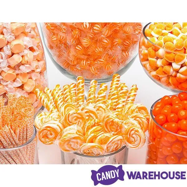 Orange Candy Bar Table Assortment - Image 3