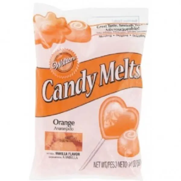 Candy Melts - Orange: 12-Ounce Bag - Image 4
