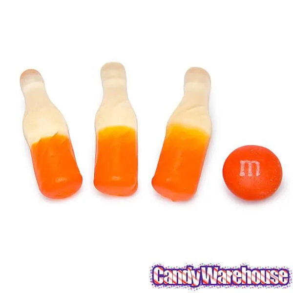 Gummy Soda Bottles Candy Bags - Orange Crush: 6-Piece Display - Image 2