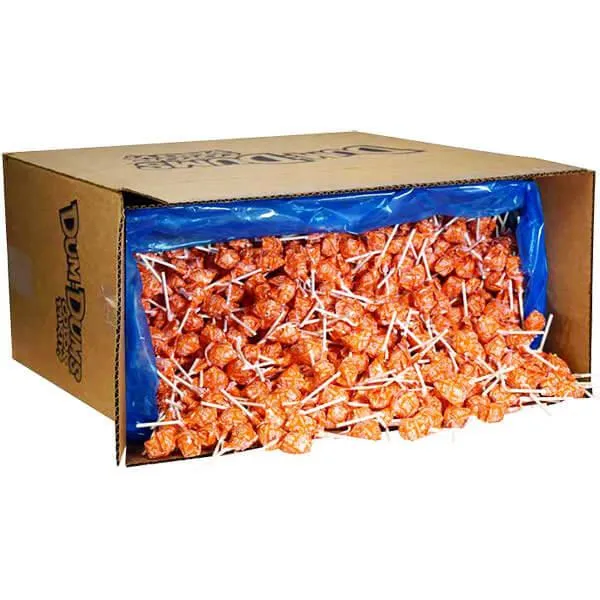 Dum Dums Orange Party Pops - Orange: 5LB Bag - Image 4