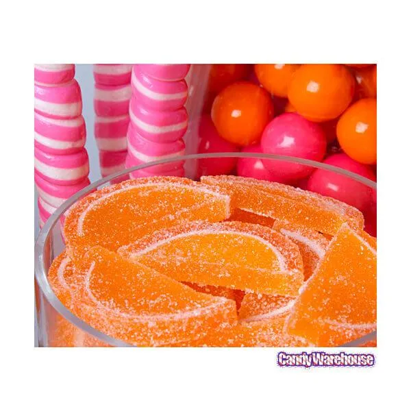 Orange 1-Inch Gumballs: 2LB Bag - Image 3