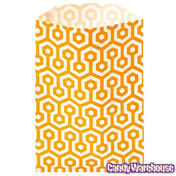 Orange Honeycomb Candy Bags: 25-Piece Pack - Image 3