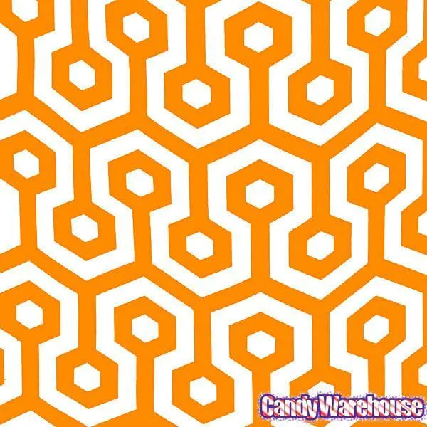 Orange Honeycomb Candy Bags: 25-Piece Pack - Image 4