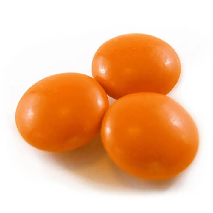 Milk Chocolate Gems - Orange: 2LB Bag - Image 3