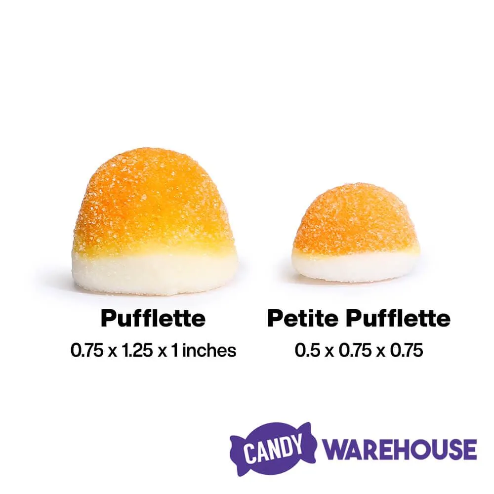 Petite Pufflettes Gummy Bites - Orange: 5LB Bag - Image 4