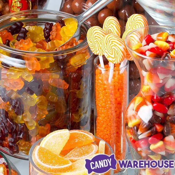 Orange Petite Swirl Lollipops - Orange: 24-Piece Bag - Image 3