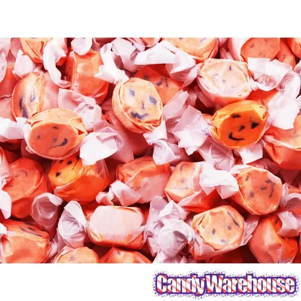 Orange Pumpkin Taffy Halloween Candy: 3LB Bag - Image 2