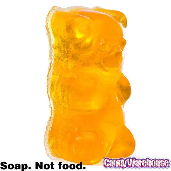 Scented Gummy Bear Soap - Orange - Image 3