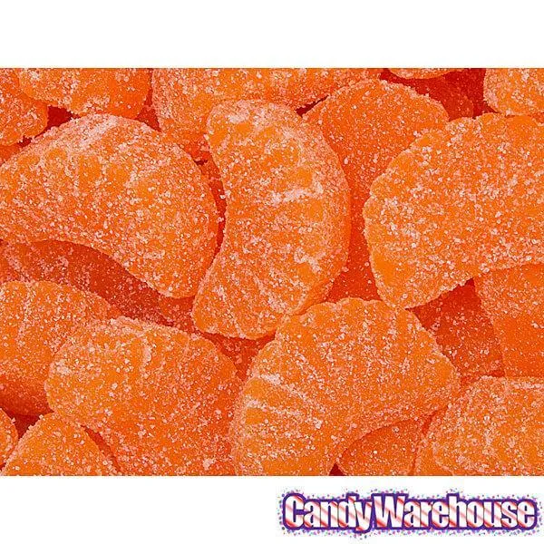 Orange Slices Jelly Candy Wedges: 5LB Bag - Image 3