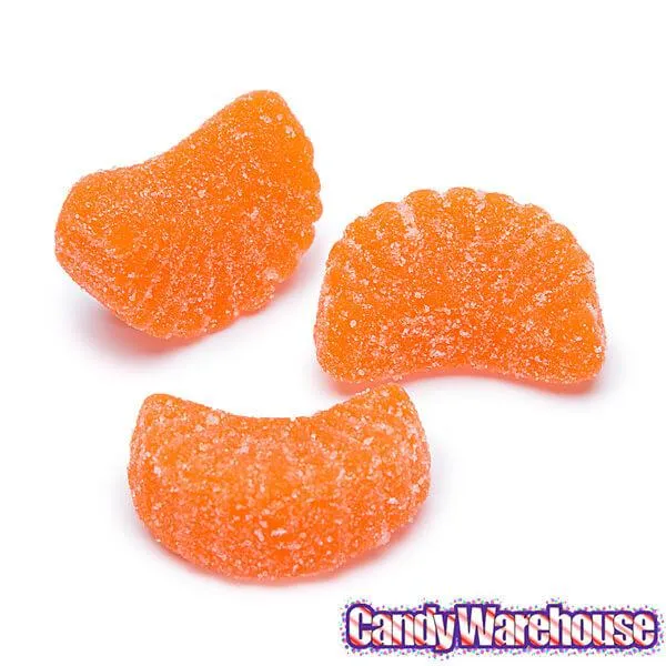 Orange Slices Jelly Candy Wedges: 5LB Bag - Image 4