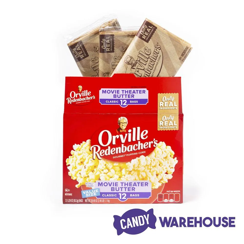 Orville Redenbacher's Movie Theater Butter Popcorn: 12-Piece Box - Image 2