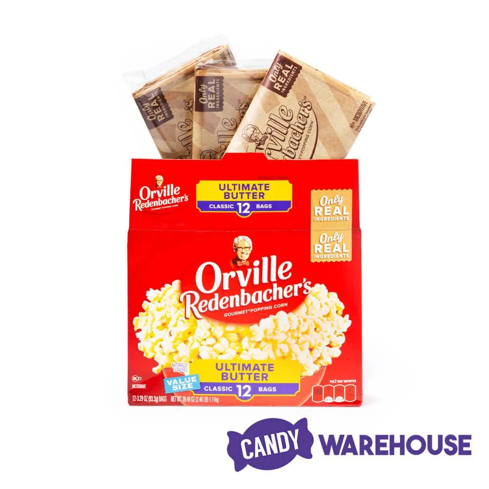 Orville Redenbacher's Ultimate Butter Popcorn: 12-Piece Box - Image 2