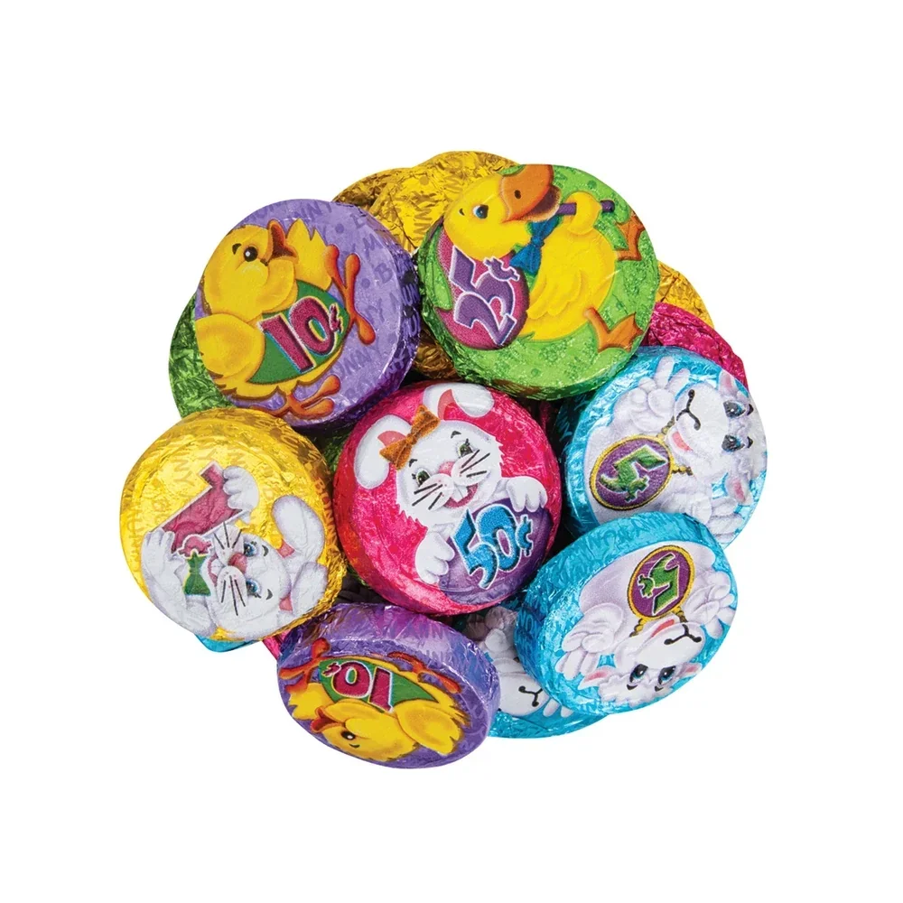 Palmer Bunny Munny Milk Chocolate Coins: 12-Pound Box