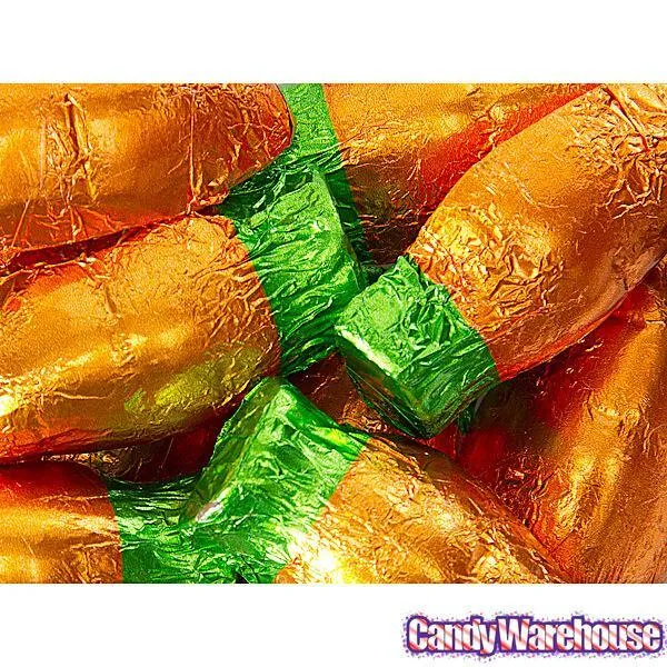 Palmer Chocolate Flavored Foiled Mini Carrots: 12-Pound Box - Image 3