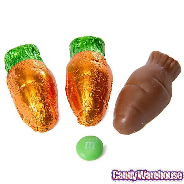Palmer Chocolate Flavored Foiled Mini Carrots: 12-Pound Box - Image 4