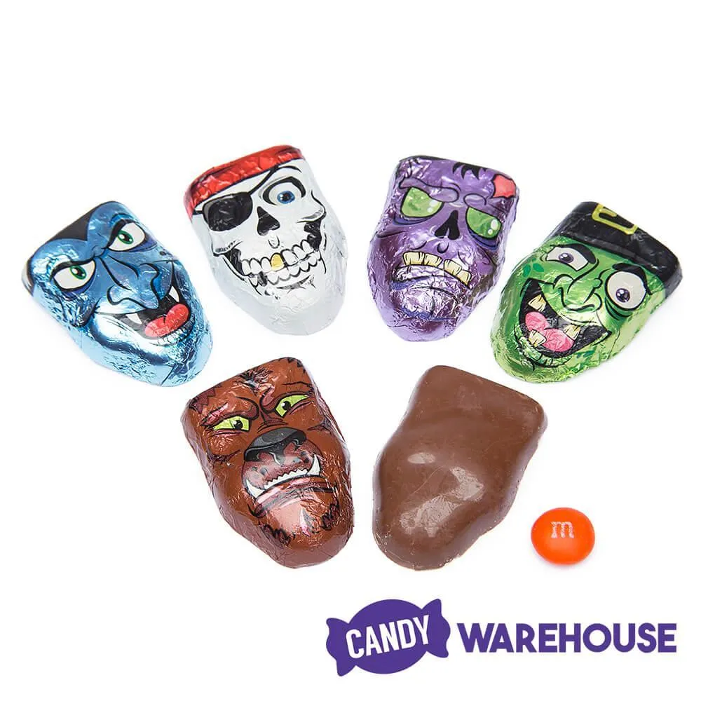 Palmer Foiled Chocolate Monster Heads: 12LB Bag - Image 2