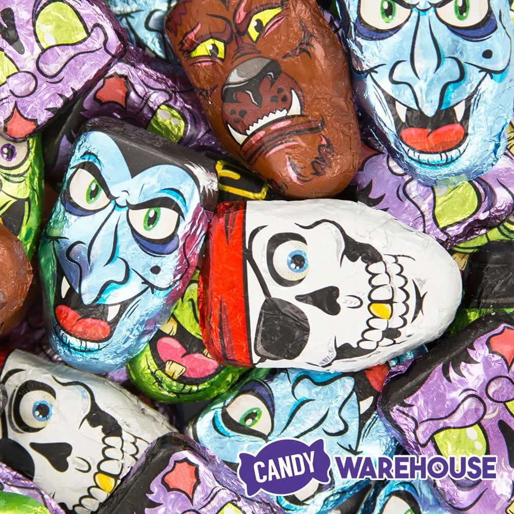 Palmer Foiled Chocolate Monster Heads: 12LB Bag - Image 3