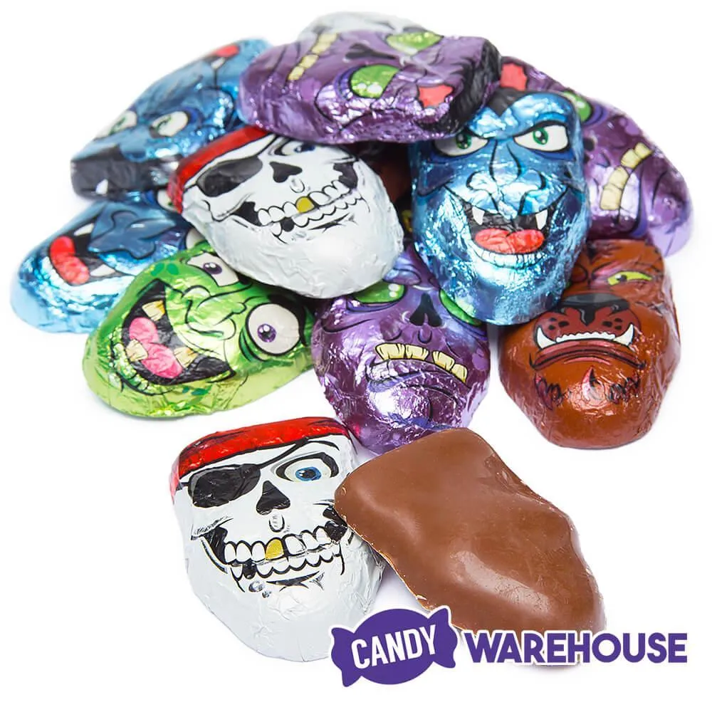 Palmer Foiled Chocolate Monster Heads: 12LB Bag - Image 4