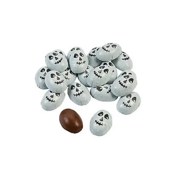 Palmer Foiled Double Crisp Chocolate Skulls: 12LB Bag - Image 2