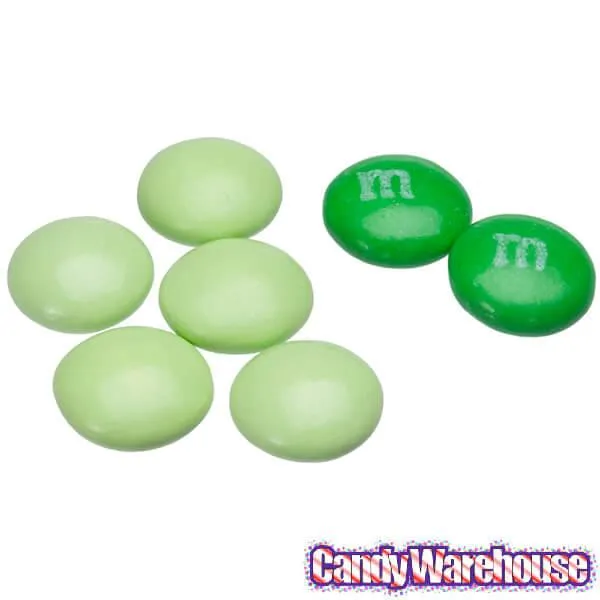 Milk Chocolate Gems - Pastel Green: 2LB Bag - Image 2