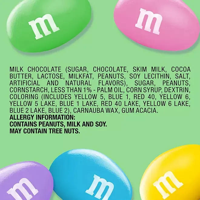 Pastel M&M's Candy Eggs - Peanut: 62-Ounce Jar - Image 5