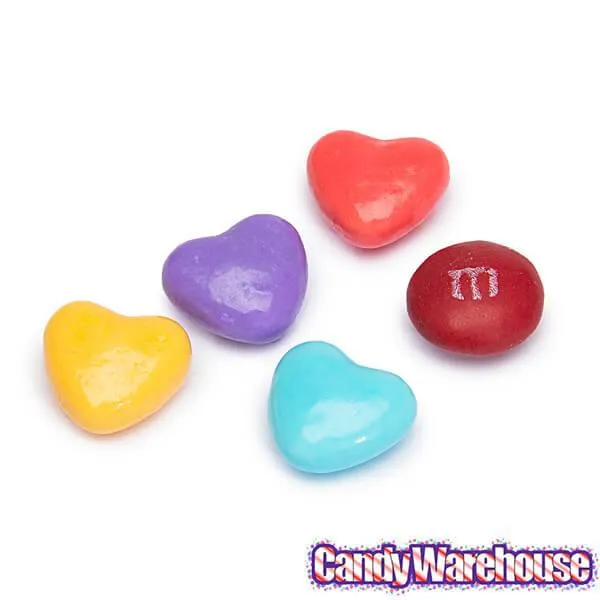 Assorted Pastels Candy Hearts: 2LB Bag - Image 2