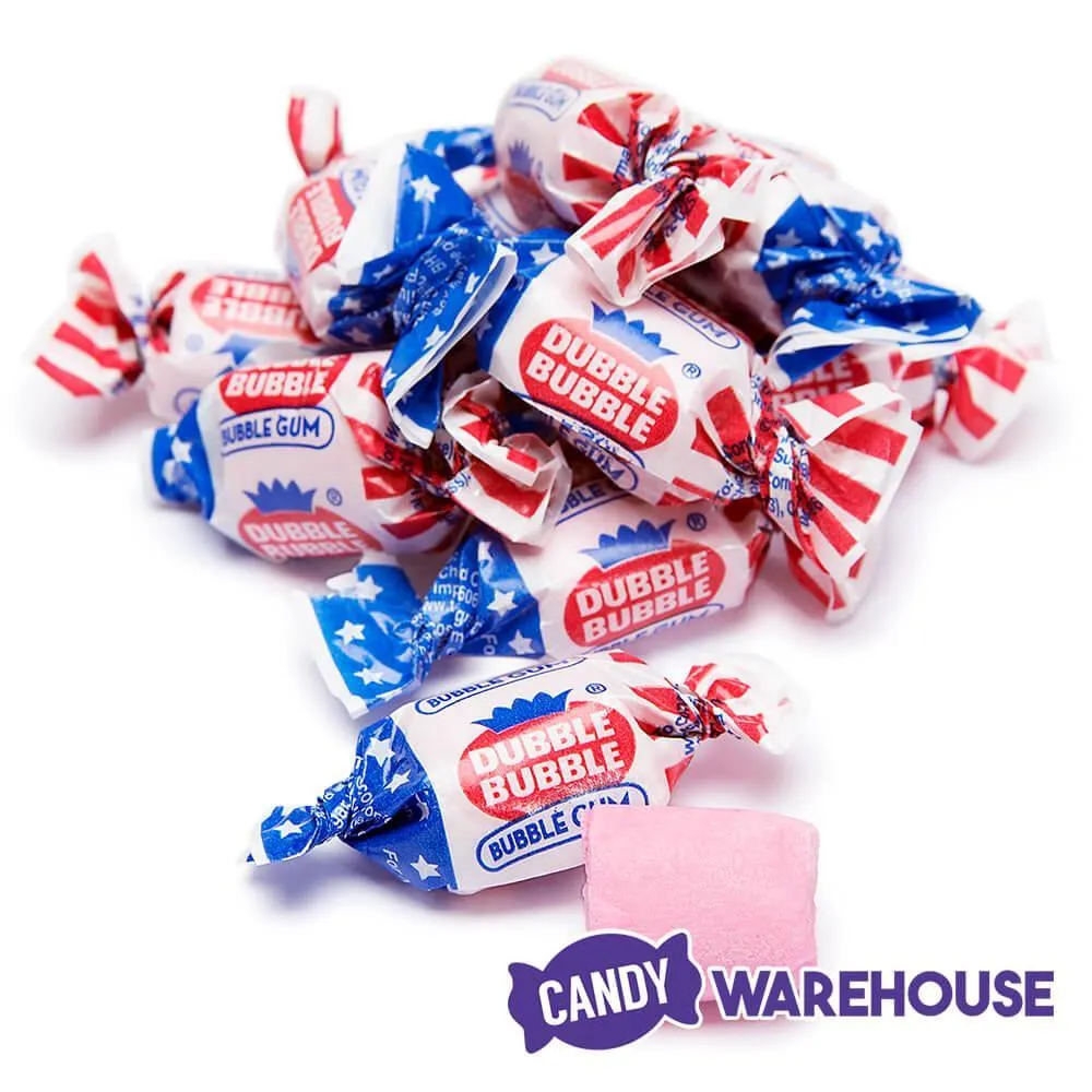 Patriotic USA Flag Wrapped Dubble Bubble Bubblegum: 11.5-Ounce Bag - Image 3