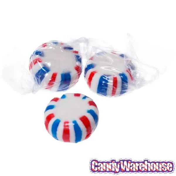 Patriotic USA Peppermint Starlight Mints Candy: 5LB Bag - Image 2